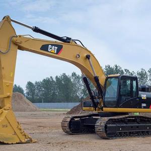 How is the development of Caterpillar excavators?