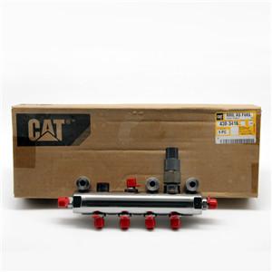 Original and brand new genuine caterpillar excavator parts 438-3416 320D 120M 321D 323D fuel common rail 4383416
