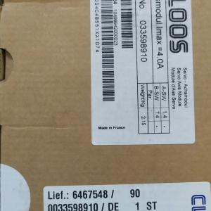 Brand new Cloos axis controller 0033598910, weighing 2.15kg