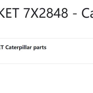 CAT GENUINE ACCESSORY 7X-2848