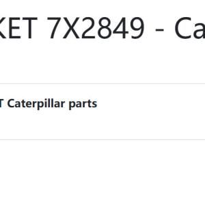 CAT GENUINE ACCESSORY 7X-2849