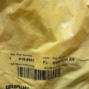 CAT Genuine New 4186597 418-6597