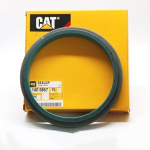 Original and brand new genuine crankshaft oil seal 142-5867 for caterpillar D8R PM-465 3408B engine crankshaft oil seal 1425867
