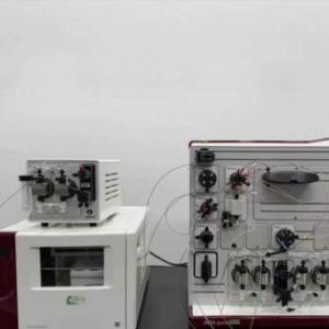 GE AKTA pure F9-C chromatography system 29027743, produced in 2020, with cytiva pump
