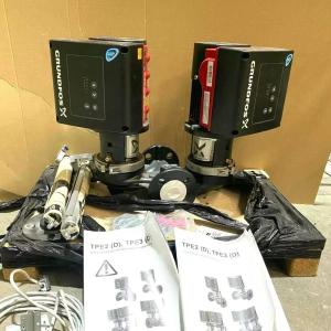 Grundfos TPE2D 32-80 PN16 N-A- F-A-BUBE New TPE2 TPE Double Online Pump