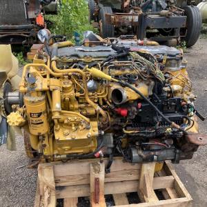 USED 2008 C7 ACERT 210hp Caterpillar Diesel Engine w/DPF Emissions