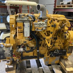 USED 2014 Caterpillar C15 Industrial Engine w/Jakes & New Rods & Mains