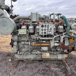 USED Caterpillar G3512SITA Engine SN 4KC00387