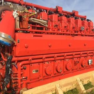 USED Waukesha 8LAT27GL Natural Gas Engine SN C-8039301