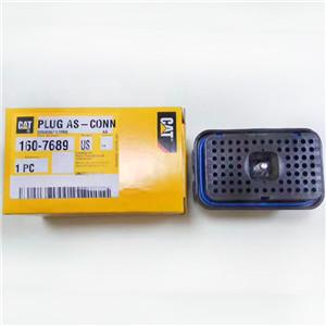Original and brand new genuine caterpillar excavator parts 160-7689 C7/C9 computer board plug 1607689