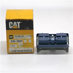Original and brand new genuine caterpillar excavator parts 245-1043 323D/320GC/C6.6 engine computer board plug 2451043