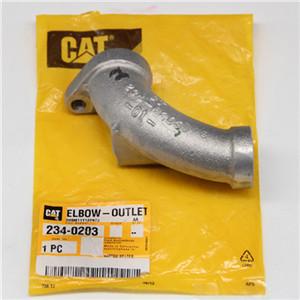 Original and brand new genuine caterpillar excavator parts 234-0203 336D/330C/D6R/532 exhaust elbow 2340203 Original and brand new genuine caterpillar excavator parts 234-0203 336D/330C/D6R/532 exhaust elbow 2340203