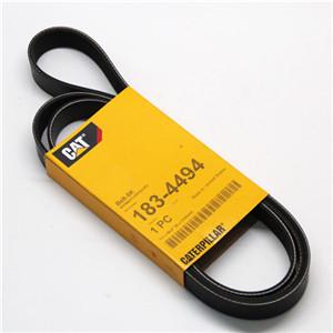 Original and brand new genuine caterpillar excavator parts 183-4494 336D/336D2 snake shape belt 183-4494